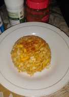 Nasi goreng dadakan (bawang bacem) puasa 1/2 hari anak