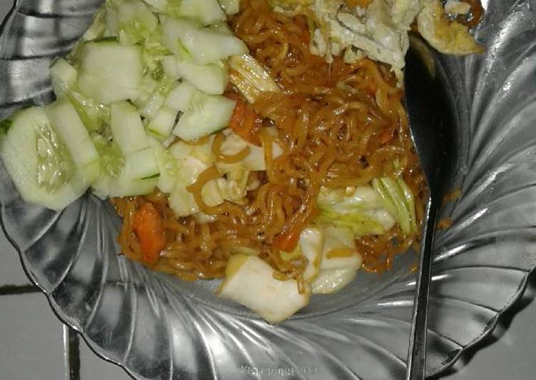 gambar untuk resep makanan Mi goreng pedas