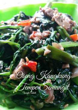 Oseng Kangkung Tempe Semangit