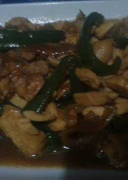 Tumis ayam teriyaki