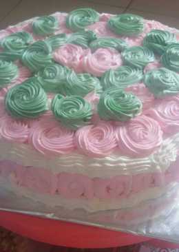 Rose Birthday Cake