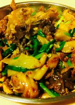 Ayam ungkep oyster sauce