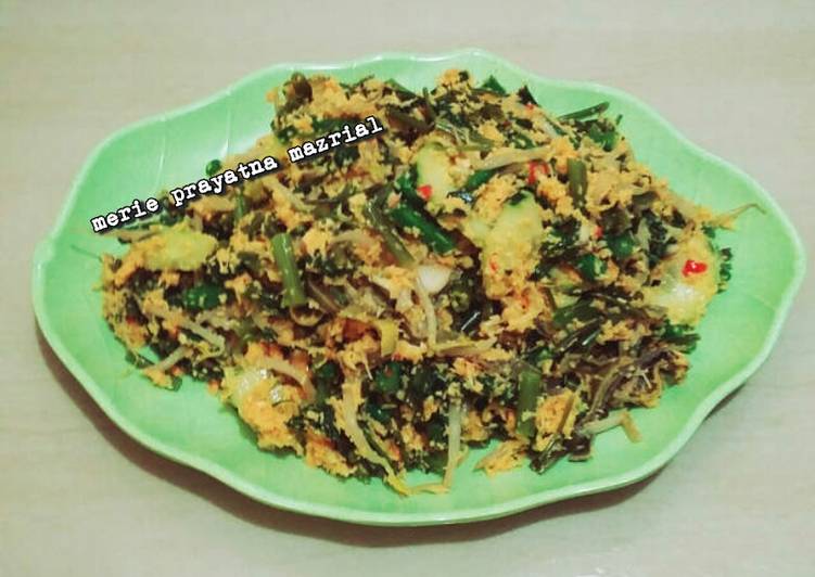 resep Anyang Sayuran ( Urap)