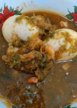 Udang telur sambal ijo