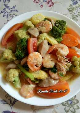 Capcay Goreng Seafood