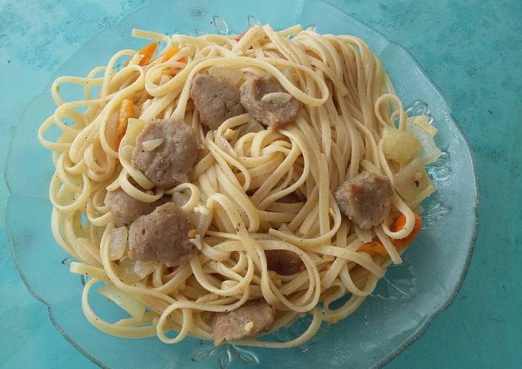gambar untuk resep makanan Spagetti Aglio Oilo
