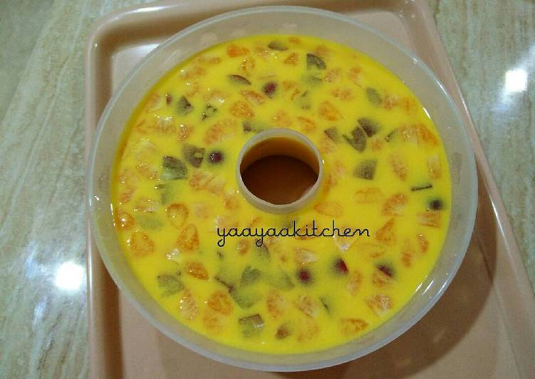 Resep Puding yogurt jeruk Oleh YaayaaKitchen