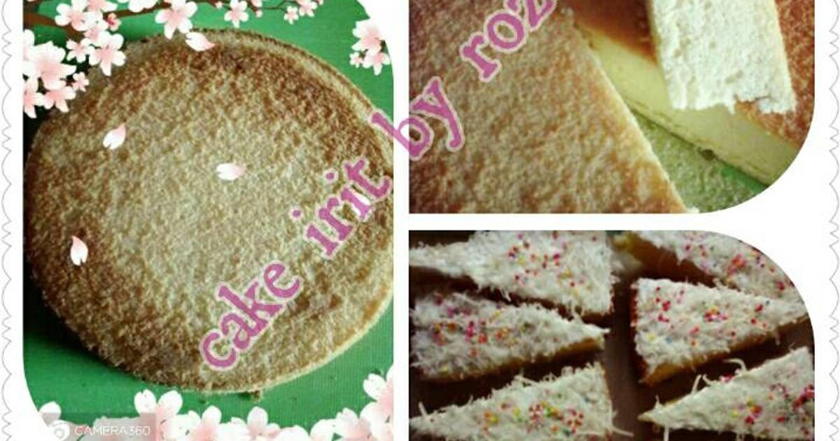 Resep Cake irit mantaaab