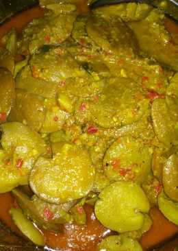 Rendang jengkol ala fery