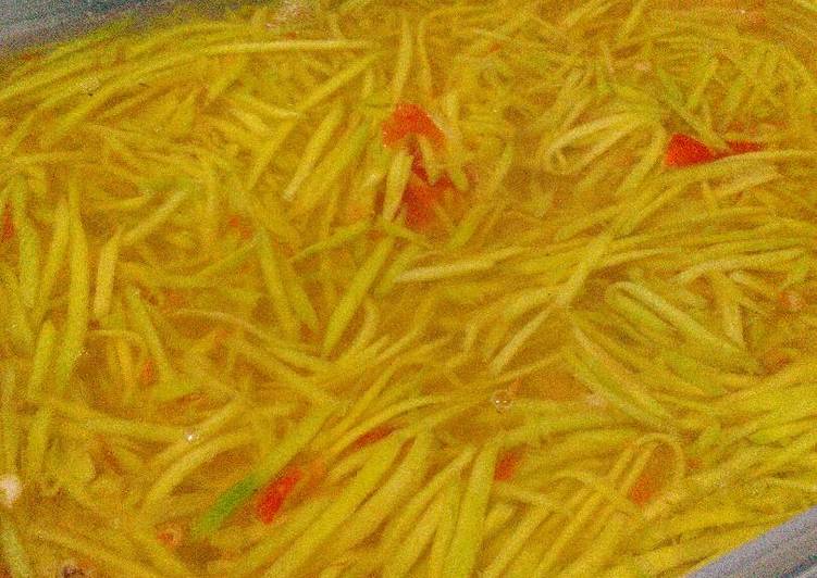 resep Rujak serut mangga muda