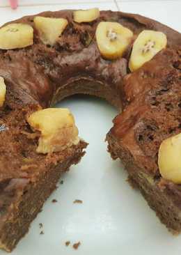 Bolu Kukus Pisang Coklat