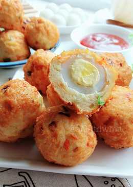 Bakso goreng  (ayam dan bihun)