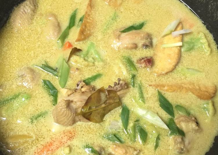 gambar untuk resep makanan Sayur Kari Ayam