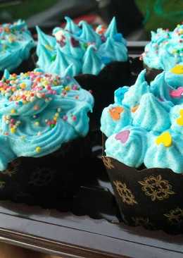 Simple Steamed Cupcake aka Cupcake Kukus