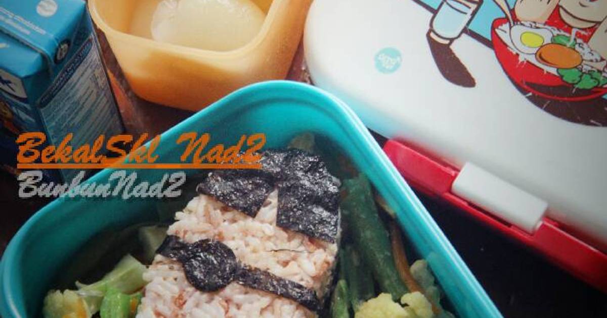 Resep Chicken Katsu &NasiMerah_Bekal Sekolah ala YUSTI SUFYAN - BunbunNad2