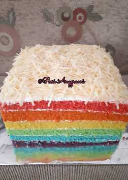 Rainbow Cake Ny. Liem