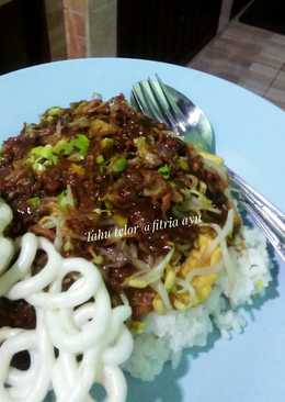 Tahu telor home made super simple