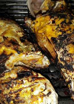 Ikan bakar bumbu padang