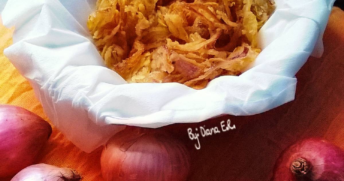 Resep Bawang Goreng Bawang Merah Jumbo oleh Diana Endri 