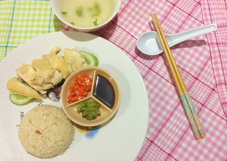 resep masakan Hainanese Chicken Rice