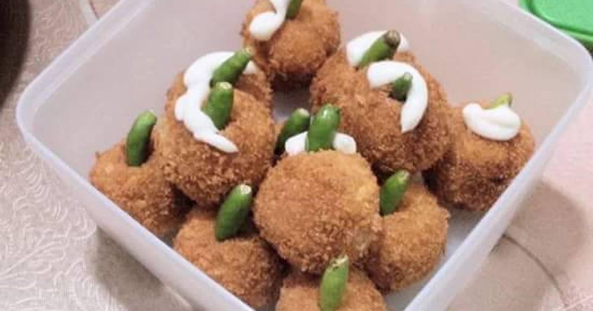 Resep Kroket Kentang Ayam Keju ala NieZz Fatma