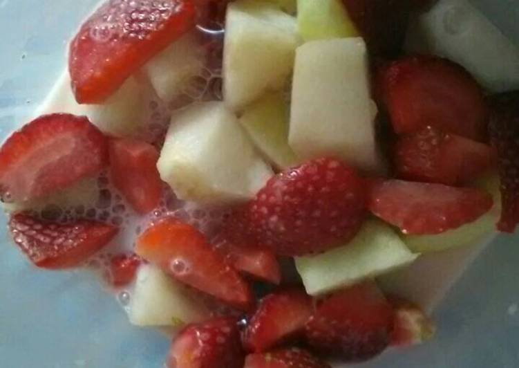 resep Sop buah simple