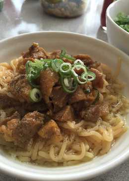 Mie ayam jamur anak rantau