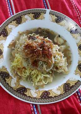 Lontong Mie Petis Udang