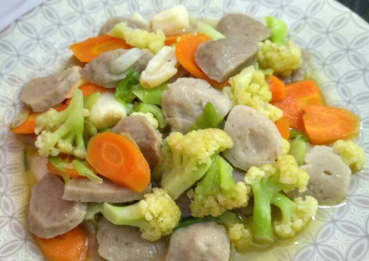 resep Capcay baso