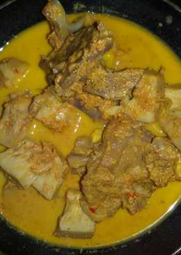 Gulai nangka tulang sapi