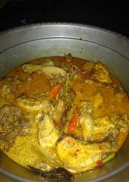 Opor ayam+tulang ayam sisa filletan