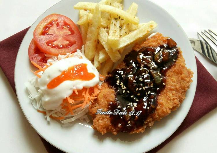  Resep  Chicken Katsu Saus  Teriyaki  oleh Fenita Dede Cookpad