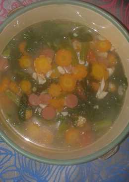 Sup sayur campur campur