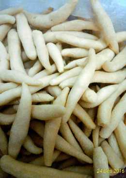 Telur gabus keju no mixer