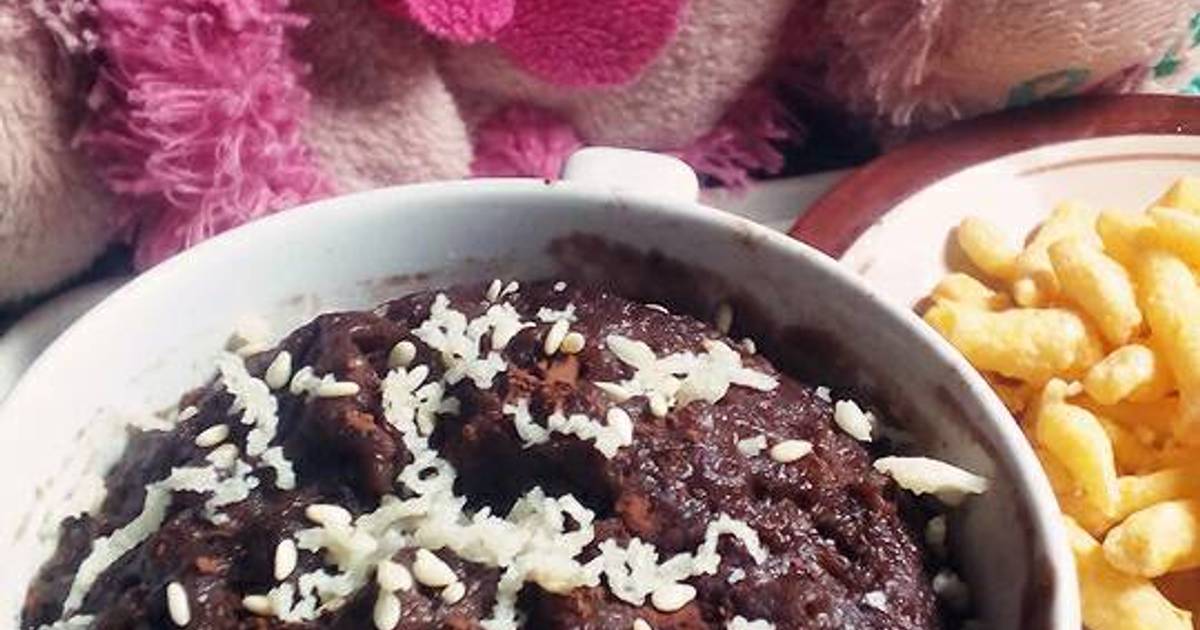 Resep Steamed Chocolate Mug Cake (^o^)