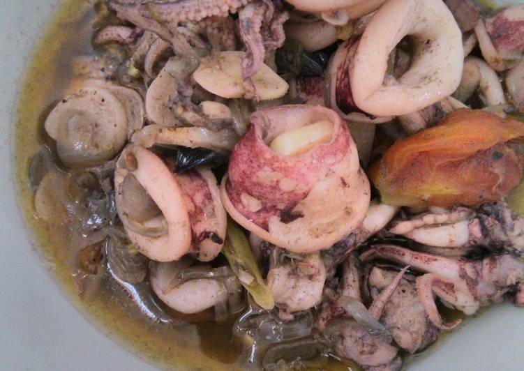 Resep Oseng/tumis cumi utk ibu Kiriman dari Nellia Fadllan