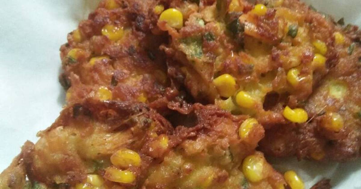  Resep  Dadar Jagung  bakwan  jagung  bumbu temu kunci oleh 