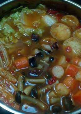 Suki seafood kuah tomyam
