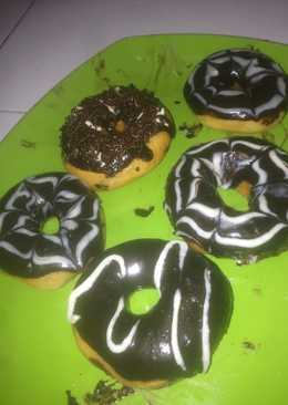 Donat topping tiramisu & coklat glazur ala dapur ellyz