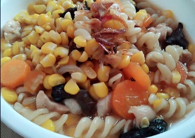 resep masakan Tumis Jagung Fusilli