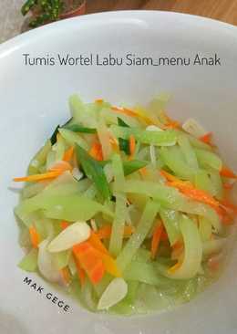 Tumis Wortel Labu Siam_menu Anak