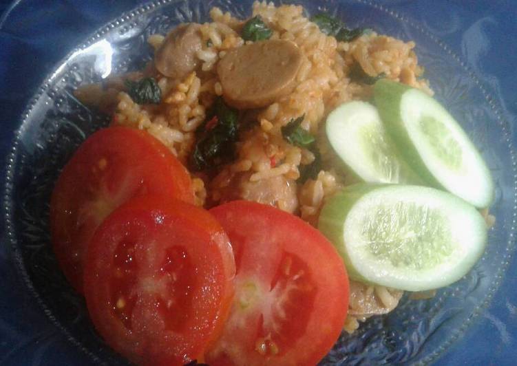 resep makanan Nasi goreng campur