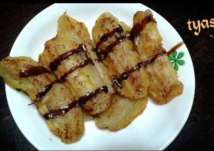 Resep Pisang goreng coklat (Takjil buka puasa) Dari ??Angelic??