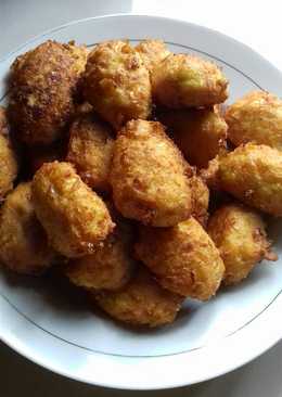 Perkedel jagung tahu