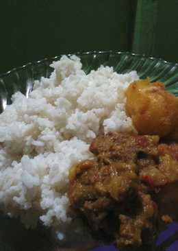 Rendang Daging Dominan Kentang