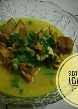 Soto Kediri Iga Sapi