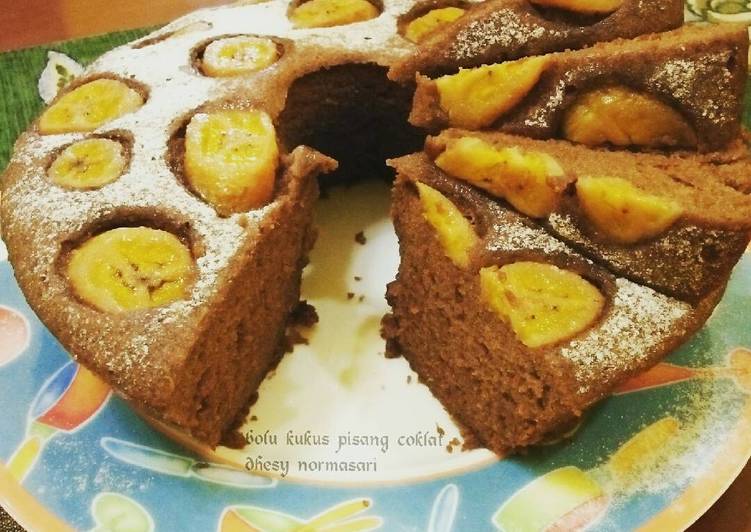 Resep Bolu kukus pisang coklat Karya Dhesy Normasari