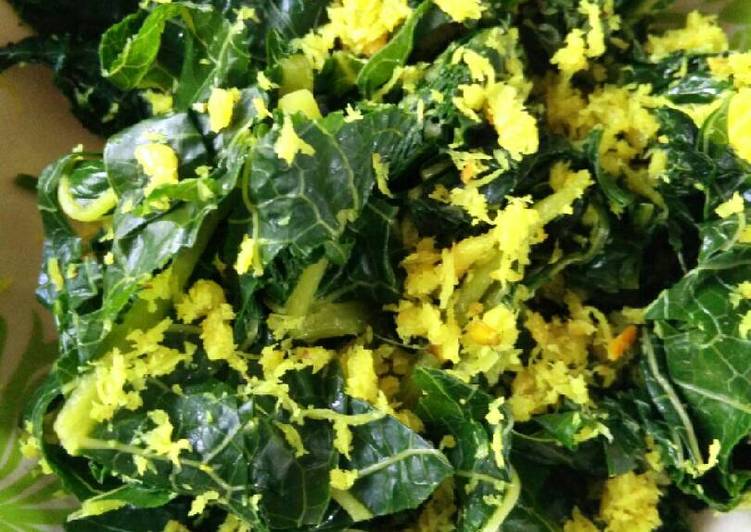 resep lengkap untuk Urap Daun Pepaya Muda