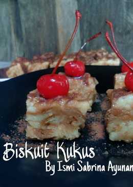 Puding Biskuit Kukus