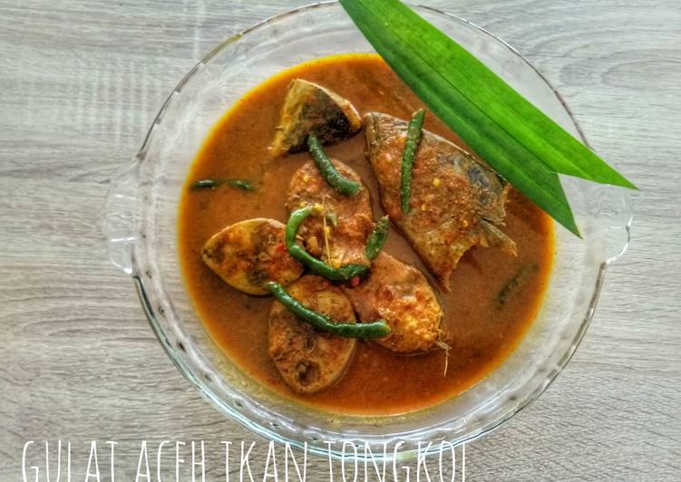 Gulai aceh ikan tongkol
